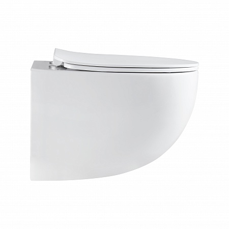 Подвесной унитаз безободковый Terminus Енисей Monolit 560х390 белый Буйнакск - фото 4