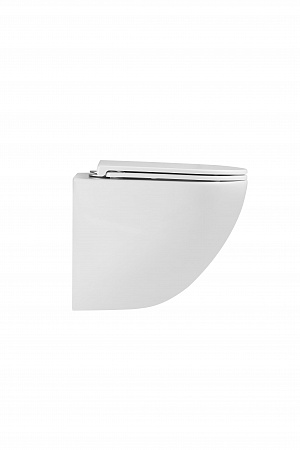 Подвесной унитаз безободковый Terminus Аврора Monolit 495х360 белый Буйнакск - фото 6